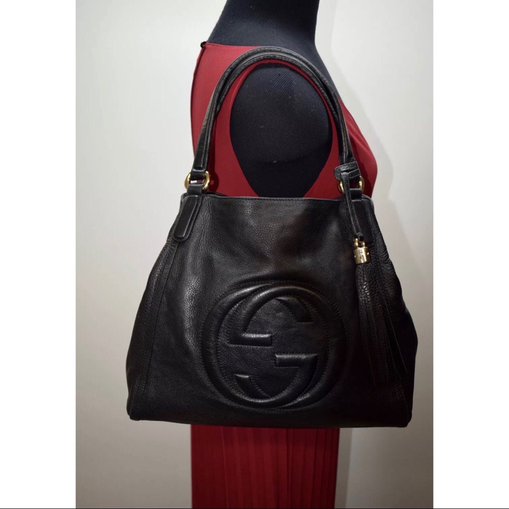 🚫 SOLD 🚫 Gucci Soho Medium Shoulder Bag - Picture 2 of 8